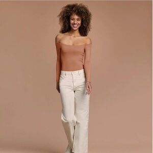 Nuuds off the shoulder bodysuit